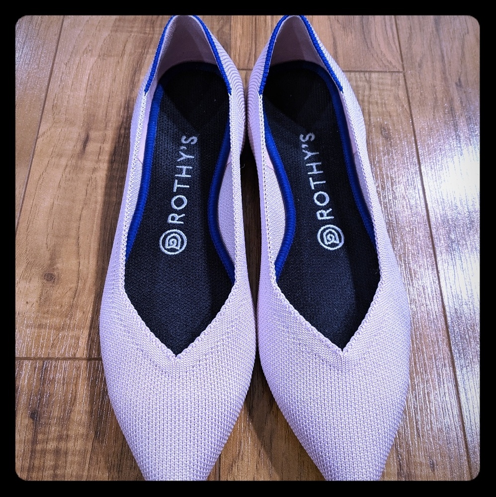 Rothys Petal Pink Pointed Flats 8